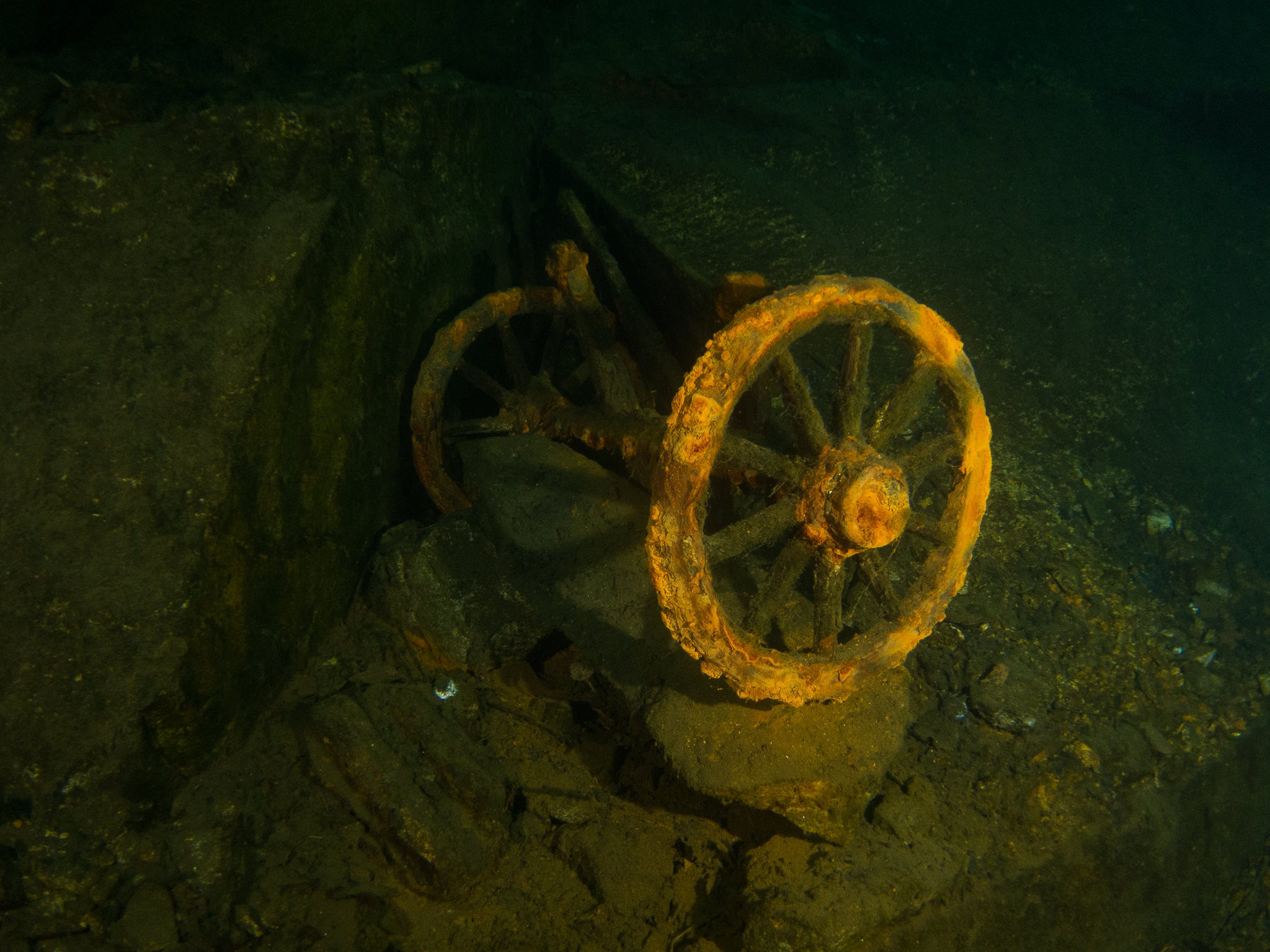 Kółko wózka górniczego